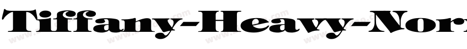 Tiffany-Heavy-Normal Th字体转换